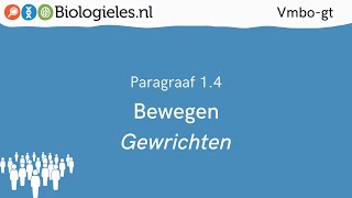 Vmbogt 3  De mens  4 Bewegen  Gewrichten  Biologielesnl [upl. by Cecile]