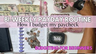 How I BUDGET my Biweekly Paycheck  1700  SINKING FUNDS  ALPHA SAVINGS CHALLENGE [upl. by Nainatrad575]