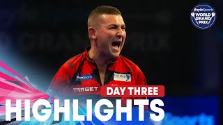 INTO THE LAST EIGHT Day Three Highlights  2024 BoyleSports World Grand Prix [upl. by Nilra559]