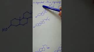 Chemistry Semester VII Stigmasterol Part 1 by Dr Saima Sharif [upl. by Casteel]