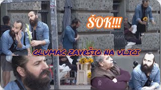 ŠOK  GLUMAC ZAVRŠIO NA ULICI [upl. by Siulesoj]