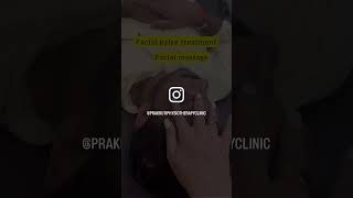 Facial massage for facial palsy facial nervepalsyphysiotherapycenter ial [upl. by Marsden]