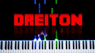 C418  Dreiton from Minecraft Volume Beta  Piano Tutorial [upl. by Retswerb535]