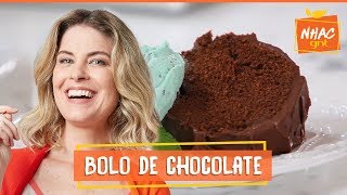 Bolo de chocolate com calda de ganache  Rita Lobo  Cozinha Prática [upl. by Anerroc]