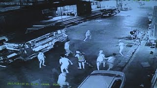 Riot ng mga kabataan sa BrgyTatalon QC kuha sa CCTV [upl. by Press]