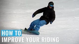 How To Improve Your Riding Regular On A Snowboard [upl. by Pelmas61]