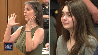 ‘She’s Not a Murderer’ Mom of Teen Killer Panics Before Daughter is Sentenced For Deadly Crash [upl. by Jerold]