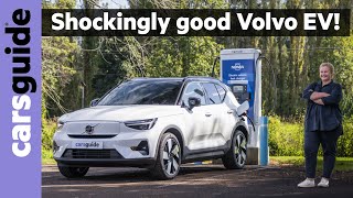 Volvo XC40 electric 2024 review Recharge Twin Motor  A better buy than BMW iX1 and Mercedes EQA [upl. by Guimond]