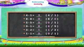 Subtraction Lesson For Kids  Subtracting Numbers Mentally  Maths  Grade 1 [upl. by Talley]