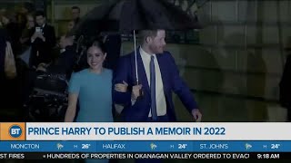 BT Entertainment Prince Harry to Publish a Memoir in 2022 [upl. by Croft]