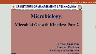 Microbial growth kinetics Part 2 [upl. by Warder]