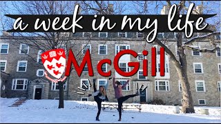 a week in my life at mcgill university [upl. by Tesler]