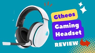 Gtheos 24GHz Wireless Gaming Headset for PC PS4 PS5 Mac Nintendo Switch Review [upl. by Norma111]