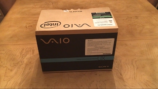 Sony Vaio VGNUX180P UMPC 2017 Unboxing [upl. by Omer421]