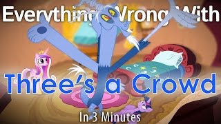 Parody Everything Wrong With Threes A Crowd in 3 Minutes [upl. by Modern847]