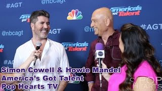 Howie Mandel Simon Cowell Talk Ryan Stocks Horrible Accident on NBCs Americas Got Talent [upl. by Ellette34]