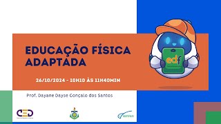 Educação Física Adaptada [upl. by Einhapets]