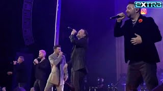 NSYNC Performs in SURPRISE Reunion at Justin Timberlake’s LA Show [upl. by Fredi344]