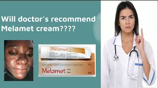 MELAMET CREAM Is it safe How and where to use [upl. by Ierdna]