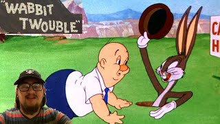 Looney Tunes  Wabbit Twouble 1941  First Time Watching  Elmers Camping Nightmare [upl. by Guild]