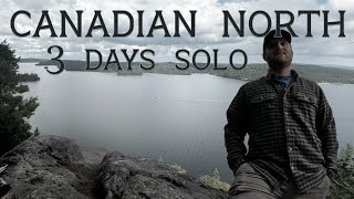 3 DAYS SOLO IN NORTHERN CANADA TEMAGAMI [upl. by Nirro]