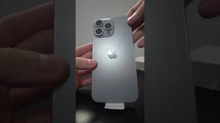 UNBOXING IPHONE 15 PRO MAX iphone15promax apple [upl. by Akehs]