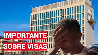 URGENTE Importante alerta de la Embajada de EEUU en Cuba sobre las visas [upl. by Artus]