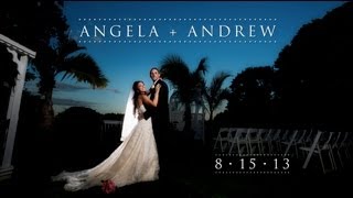 Angela  Andrew  Wedding at The Beach Club Estate in Lake Ronkonkoma NY  Expressions Cinema [upl. by Leela]