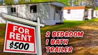 2 Bedroom Trailer For Rent In LeesvilleLouisiana [upl. by Gnes]