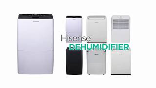 Introducing Hisense Dehumidifiers 2020  Hisense USA 30 sec [upl. by Airetnohs]