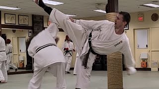 Sparring at Authentic Karate Training Center 817 [upl. by Nyrehtak]