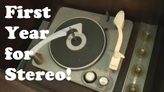 1958 RCA Console First Year for Stereo Can it Be Restored [upl. by Esertak]