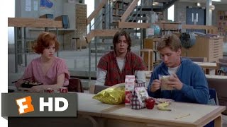 The Breakfast Club 68 Movie CLIP  Lunchtime 1985 HD [upl. by Georglana]