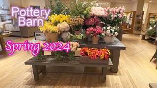 Whats New At Pottery Barn Spring 2024 Shop With Me  Stunning New Furniture amp Decor Inspiration [upl. by Kelcey]