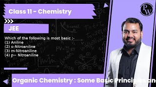 Which of the following is most basic  1 Aniline 2 oNitroaniline 3 mNitroaniline 4 p [upl. by Amehr]