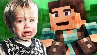 Little Kid TROLLED in Minecraft [upl. by Loftus807]