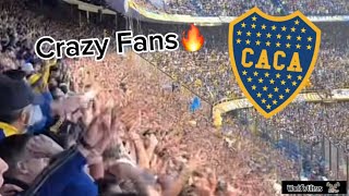 Boca Juniors Fans are crazy🔥 [upl. by Stilu]