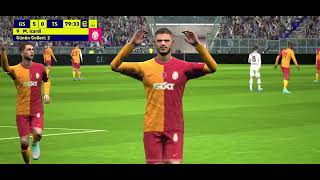 E FOOTBALL 2024 GALATASARAY TRABZONSPOR EFSANE MAÇ [upl. by Eibob]