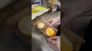 How to Make a FiletOFish at McDonald’s 🐟 shorts [upl. by Anialeh]