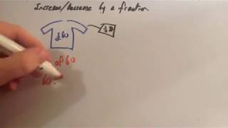 Increasing Decreasing by a Fraction  Corbettmaths [upl. by Holcomb]