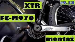 Korba Shimano XTR FCM970 montaż i demontaż Serwis roweru z SzajBajk [upl. by Anauq]