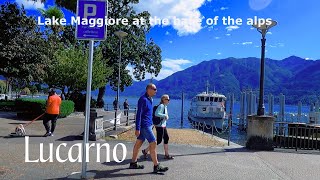 Scenic Locarno Switzerland Walking Tour 2 hours Train from Milan [upl. by Sirapal387]