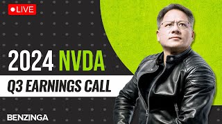 🔴WATCH LIVE Nvidia Q3 2024 Earnings Call With Jensen Huang  NVDA [upl. by Ahsap]