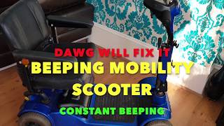 Mobility Scooter Beeping Noise [upl. by Huba]