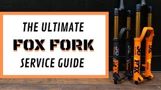 Fox Fork Lowers amp Air Spring Service  GRIP2 Damper Install [upl. by Ardelle]