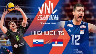 🇸🇮 SLO vs 🇷🇸 SRB  Highlights Week 3  Mens VNL 2022 [upl. by Egin967]