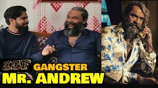 KGF Gangster Mr Andrew In Conversation With FilmiFever  B S Avinash  Yash  Bengaluru [upl. by Ohl]