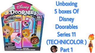 Disney Doorables series 11  TECHNICOLOR 😱 ASMR unboxing 😍 disney disneydoorables asmr unboxing [upl. by Jaqitsch523]