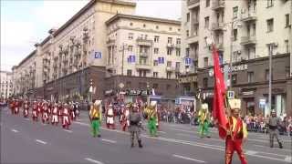 Mehter Band of Iznik Turkey at the Music Festival quotSpasskaya Towerquot 2014 Military tattoo Part 9 [upl. by Onitselec51]