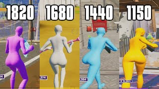 Comparing Every Stretched Resolution In Fortnite Which Is Best [upl. by Colon]